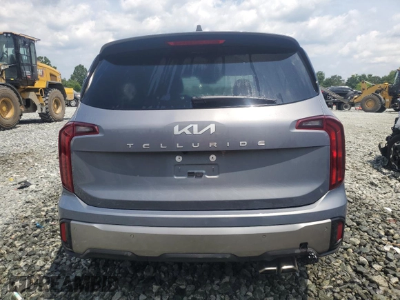 2025 Kia Telluride S with VIN 5XYP64GC2SG623010, listed as a Copart auction lot 60828725 with Not provided miles and Non repairable. Bid and sale history available at DreamBid. Image 6.