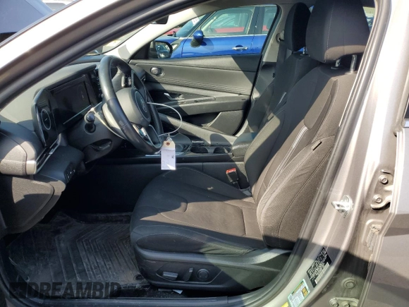 2021 Hyundai Elantra SEL with VIN KMHLN4AG6MU180046, listed as a Copart auction lot 48124345 with 102,043 mi miles and Salvage Title. Bid and sale history available at carsss.com. Image 7.
