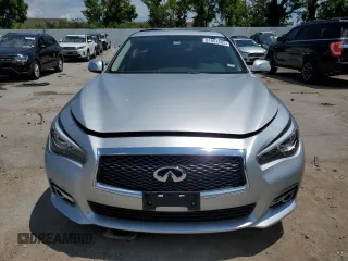 2017 Infiniti Q50 Sport with VIN JN1EV7AP1HM742295, listed as a Copart auction lot 61851655 with 69,227 mi miles and Salvage title. Bid and sale history available at DreamBid. Image 5.