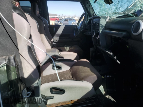2008 Jeep Wrangler Sahara with VIN 1J4FA54178L653453, listed as a Copart auction lot 45490235 with 95,250 mi miles and Salvage title. Bid and sale history available at DreamBid. Image 10.