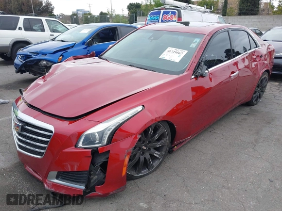 2017 Cadillac CTS Luxury AWD with VIN 1G6AX5SS9H0131700, listed as a IAAI auction lot 41729567 with 83,668 mi miles and . Bid and sale history available at DreamBid. Image 2.