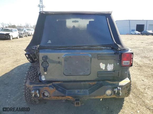 2008 Jeep Wrangler Unlimited X with VIN 1J4GA39178L523139, listed as a Copart auction lot 47446065 with 147,953 mi miles and Salvage Title. Bid and sale history available at carsss.com. Image 6.