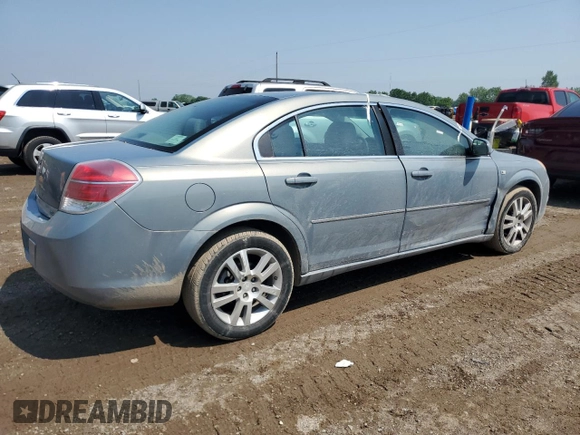2008 Saturn Aura XE z VIN 1G8ZS57N48F282579, wystawiony jako Copart lot #59572345 z przebiegiem 91 104 mil mil oraz Czysty tytuł • Clean title. Historia ofert i sprzedaży dostępna na DreamBid. Obrazek 3.