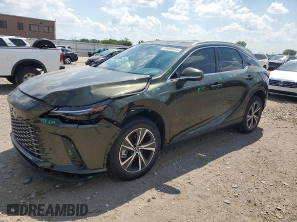 2024 Lexus RX with VIN 2T2BAMCA8RC062066, listed as a Copart auction lot 59499554 with 2,971 mi miles and Salvage Title. Bid and sale history available at carsss.com. Image 1.