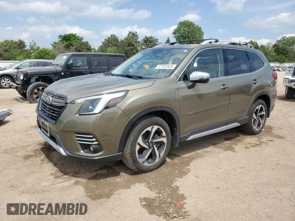 2024 Subaru Forester Touring with VIN JF2SKAMC7RH419587, listed as a Copart auction lot 57151525 with 8,830 mi miles and Salvage title. Bid and sale history available at DreamBid. Image 1.