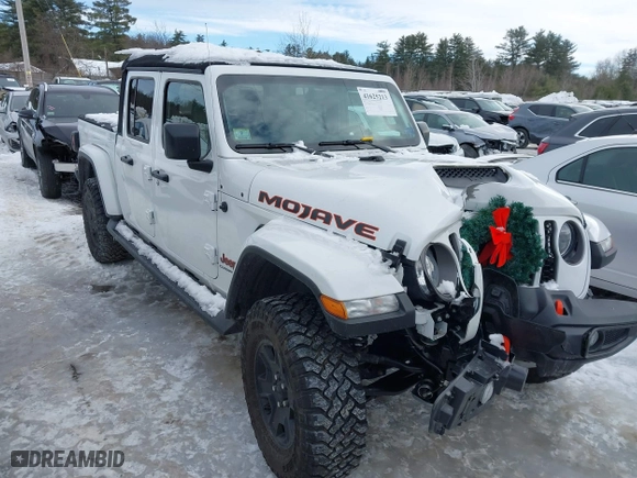 2022 Jeep Gladiator Mojave with VIN 1C6JJTEG4NL177527, listed as a IAAI auction lot 41625213 with 1 mi miles. Bid and sale history available at carsss.com. Image 1.