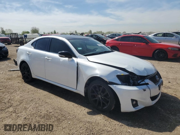 2011 Lexus IS 250 z VIN JTHCF5C26B2034956, wystawiony jako Copart lot #56358965 z przebiegiem 64 591 mil mil oraz Szkoda całkowita • Salvage title. Historia ofert i sprzedaży dostępna na DreamBid. Obrazek 4.