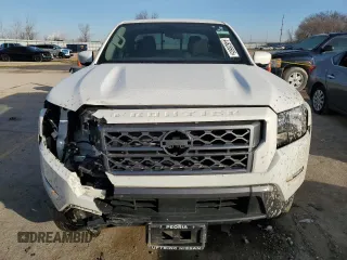 2022 Nissan Frontier S with VIN 1N6ED1EK2NN652751, listed as a Copart auction lot 44628505 with 24,695 mi miles and Salvage title. Bid and sale history available at DreamBid. Image 5.