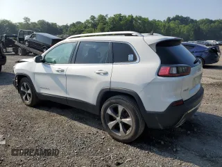 2019 Jeep Cherokee Limited with VIN 1C4PJMDX1KD293624, listed as a Copart auction lot 61102005 with 57,321 mi miles and Salvage title. Bid and sale history available at DreamBid. Image 2.