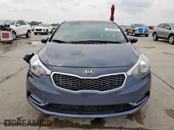 2014 Kia Forte LX with VIN KNAFX4A62E5219694, listed as a Copart auction lot 53436425 with 162,888 mi miles and Salvage Title. Bid and sale history available at carsss.com. Image 5.