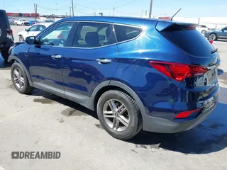 2018 Hyundai Santa Fe Sport 2.4L with VIN 5XYZT3LB6JG572327, listed as a IAAI auction lot 41819318 with 60,539 mi miles. Bid and sale history available at carsss.com. Image 3.
