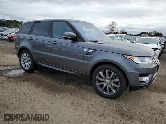 2017 Land Rover Range Rover Sport HSE with VIN SALWR2FK1HA150749, listed as a Copart auction lot 85597724 with 67,426 mi miles and Salvage Title. Bid and sale history available at carsss.com. Image 4.