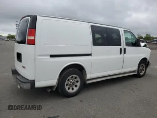 2011 GMC Savana z VIN 1GTS7AF43B1144482, wystawiony jako Copart lot #57389205 z przebiegiem 140 013 mil mil oraz Szkoda całkowita • Salvage title. Historia ofert i sprzedaży dostępna na DreamBid. Obrazek 3.