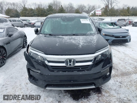 2019 Honda Pilot EX-L with VIN 5FNYF6H52KB051363, listed as a IAAI auction lot 41591540 with 109,860 mi miles. Bid and sale history available at carsss.com. Image 12.