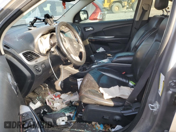 2016 Dodge Journey R/T with VIN 3C4PDCEGXGT246853, listed as a Copart auction lot 83105674 with Not provided miles and Salvage title. Bid and sale history available at DreamBid. Image 7.