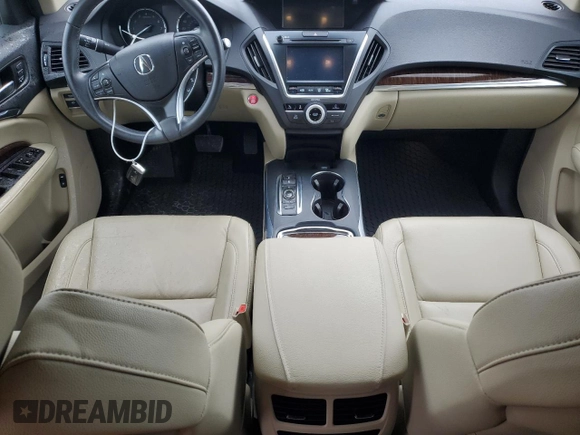 2020 Acura MDX with VIN 5J8YD3H37LL012755, listed as a Copart auction lot 56827235 with 42,162 mi miles and Salvage title. Bid and sale history available at DreamBid. Image 8.