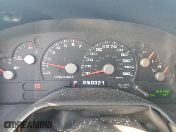 2003 Ford Explorer XLT с VIN 1FMZU73K53ZA50471, выставлен на аукционе Copart как лот 48502035 с пробегом 126 192 миль миль и Списание • Salvage title. История ставок и продаж доступна на DreamBid. Изображение 9.