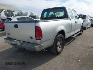 2002 Ford F-150 XL with VIN 1FTRX17262NB99755, listed as a IAAI auction lot 41181246 with 1 mi miles. Bid and sale history available at carsss.com. Image 4.
