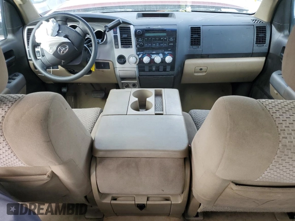 2007 Toyota Tundra SR5 with VIN 5TBRT54187S451286, listed as a Copart auction lot 42218595 with Not Provided miles and Salvage Title. Bid and sale history available at DreamBid. Image 8.