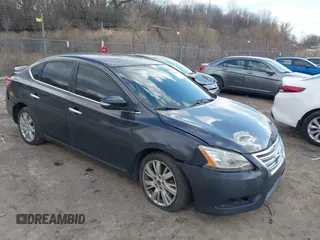 2014 Nissan Sentra SV with VIN 3N1AB7APXEY322020, listed as a IAAI auction lot 41898496 with 122,371 mi miles and . Bid and sale history available at DreamBid. Image 1.