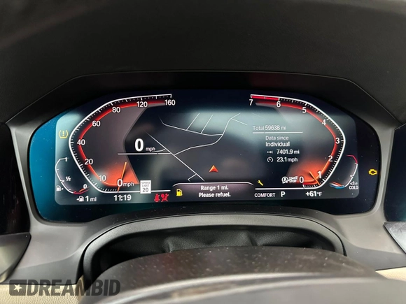 2022 BMW 3 Series 330i with VIN 3MW5R1J04N8C24737, listed as a Copart auction lot 60651665 with 59,638 mi miles and Clean title. Bid and sale history available at DreamBid. Image 6.