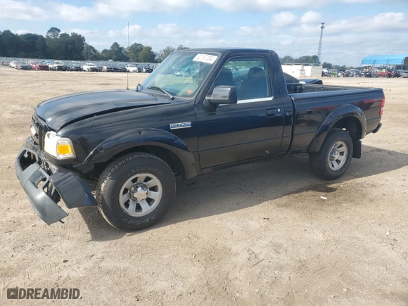2007 Ford Ranger XL with VIN 1FTYR10U87PA91036, listed as a Copart auction lot 82187084 with 114,292 mi miles and Salvage Title. Bid and sale history available at carsss.com. Image 1.