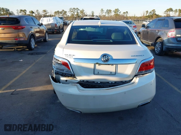 2013 Buick LaCrosse Touring with VIN 1G4GJ5E32DF162786, listed as a IAAI auction lot 41327452 with 221,117 mi miles and . Bid and sale history available at DreamBid. Image 16.