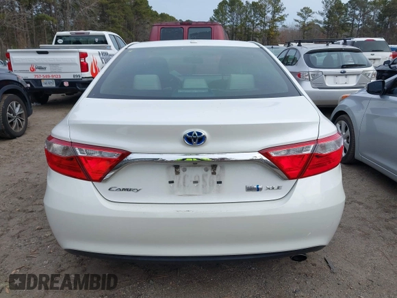 2017 Toyota Camry Hybrid LE with VIN 4T1BD1FK4HU204747, listed as a IAAI auction lot 41361540 with 124,746 mi miles. Bid and sale history available at carsss.com. Image 16.