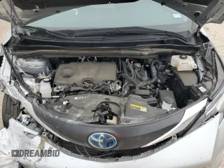 2022 Toyota Sienna XLE with VIN 5TDYRKEC5NS123868, listed as a Copart auction lot 50550835 with 37,350 mi miles and Salvage Title. Bid and sale history available at DreamBid. Image 12.