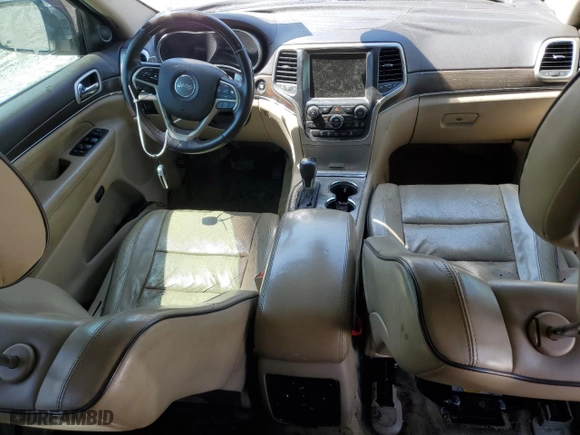 2017 Jeep Grand Cherokee Overland with VIN 1C4RJECG1HC868559, listed as a Copart auction lot 52569595 with 168,226 mi miles and Clean Title. Bid and sale history available at carsss.com. Image 8.