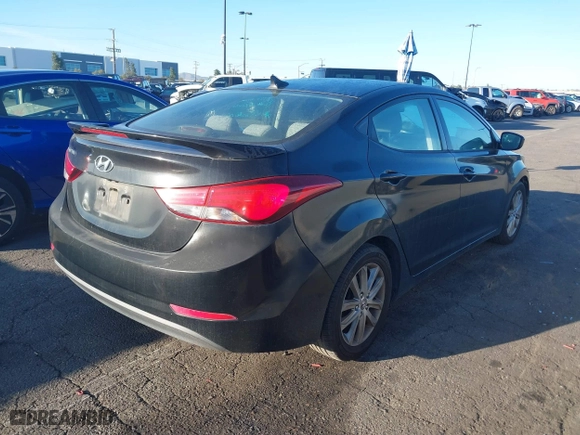 2016 Hyundai Elantra Value Edition with VIN KMHDH4AE1GU475019, listed as a IAAI auction lot 41573101 with 101,995 mi miles. Bid and sale history available at carsss.com. Image 13.