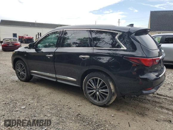 2019 Infiniti QX60 Luxe with VIN 5N1DL0MM9KC517056, listed as a Copart auction lot 62558455 with 69,808 mi miles and Clean title. Bid and sale history available at DreamBid. Image 2.
