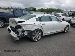 2017 Volvo S90 Inscription с VIN YV1A22ML9H1008614, выставлен на аукционе Copart как лот 55606895 с пробегом 43 242 миль миль и Списание • Salvage title. История ставок и продаж доступна на DreamBid. Изображение 3.