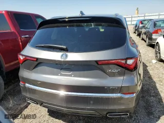 2023 Acura MDX w/Advance Package with VIN 5J8YE1H81PL038531, listed as a Copart auction lot 45380755 with 28,365 mi miles and Salvage Title. Bid and sale history available at carsss.com. Image 6.