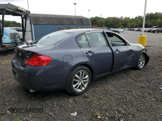 2007 Infiniti G35 G35x with VIN JNKBV61F97M814147, listed as a Copart auction lot 73292844 with 125,663 mi miles and Salvage Title. Bid and sale history available at DreamBid. Image 3.