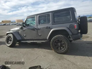 2024 Jeep Wrangler Sport S with VIN 1C4RJXN69RW147521, listed as a Copart auction lot 47298575 with 55,477 mi miles and Salvage Title. Bid and sale history available at DreamBid. Image 2.