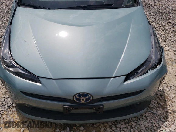 2021 Toyota Prius LE with VIN JTDL9MFUXM3023679, listed as a Copart auction lot 60757645 with Not provided miles and Salvage title. Bid and sale history available at DreamBid. Image 11.