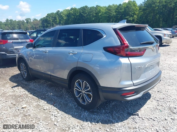 2022 Honda CR-V EX-L with VIN 7FARW1H83NE024361, listed as a IAAI auction lot 40058926 with 24,935 mi miles. Bid and sale history available at carsss.com. Image 3.