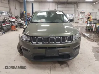 2020 Jeep Compass Sport with VIN 3C4NJDAB7LT132688, listed as a IAAI auction lot 41262430 with 91,167 mi miles and . Bid and sale history available at DreamBid. Image 12.