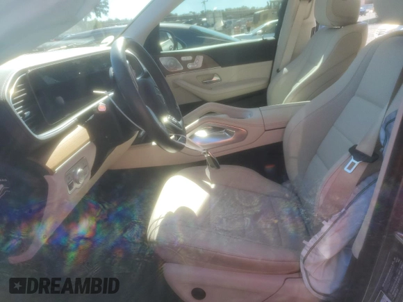 2022 Mercedes-Benz GLS 450 with VIN 4JGFF5KE2NA589208, listed as a Copart auction lot 41688724 with 39,855 mi miles and . Bid and sale history available at DreamBid. Image 7.