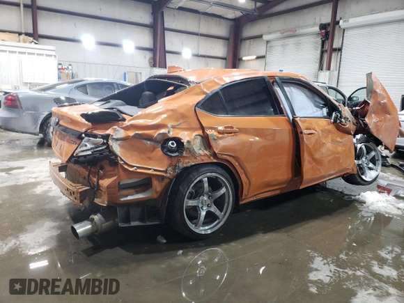 2022 Subaru WRX with VIN JF1VBAA6XN9025926, listed as a Copart auction lot 45240585 with 16,746 mi miles and Salvage Title. Bid and sale history available at carsss.com. Image 3.