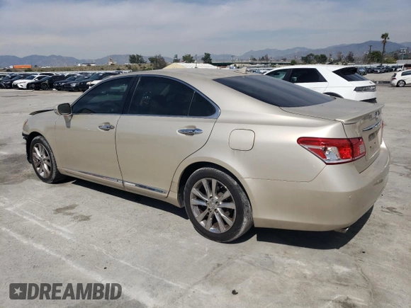 2011 Lexus ES with VIN JTHBK1EG3B2454487, listed as a Copart auction lot 48751345 with 139,667 mi miles and Salvage Title. Bid and sale history available at carsss.com. Image 2.