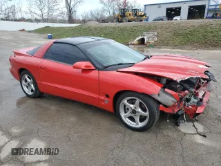 1998 Pontiac Firebird Formula with VIN 2G2FV22GXW2225815, listed as a Copart auction lot 81240614 with 57,626 mi miles and Salvage title. Bid and sale history available at DreamBid. Image 4.