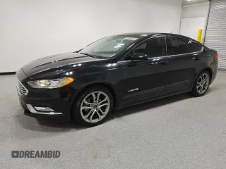 2017 Ford Fusion Hybrid SE with VIN 3FA6P0LU9HR216757, listed as a Copart auction lot 64430315 with 106,247 mi miles and Clean title. Bid and sale history available at DreamBid. Image 1.