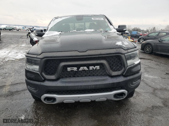 2019 Ram 1500 Rebel with VIN 1C6RRFEGXKN843237, listed as a Copart auction lot 86972454 with 63,346 mi miles and Salvage Title. Bid and sale history available at carsss.com. Image 5.