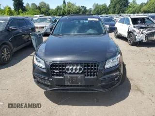 2014 Audi Q5 Premium Plus with VIN WA1DMAFP5EA114068, listed as a Copart auction lot 60199115 with 74,627 mi miles and Salvage title. Bid and sale history available at DreamBid. Image 5.