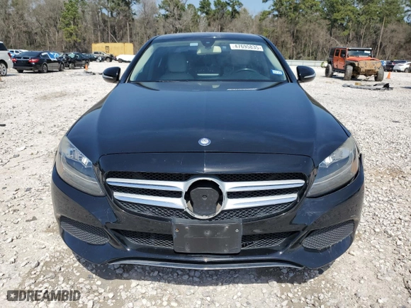 2015 Mercedes-Benz C-Class C 300 with VIN 55SWF4JB4FU075745, listed as a Copart auction lot 47695835 with 105,268 mi miles and Salvage Title. Bid and sale history available at carsss.com. Image 5.