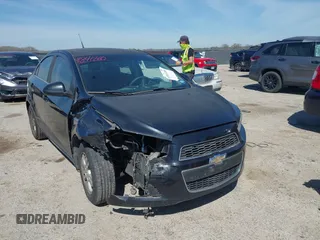 2014 Chevrolet Sonic LT with VIN 1G1JC5SH1E4243143, listed as a IAAI auction lot 41841260 with 170,514 mi miles and . Bid and sale history available at DreamBid. Image 1.