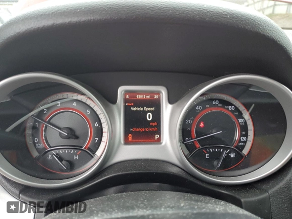 2015 Dodge Journey R/T z VIN 3C4PDCEG3FT688081, wystawiony jako Copart lot #52130025 z przebiegiem 63 813 mil mil oraz Czysty tytuł • Clean title. Historia ofert i sprzedaży dostępna na DreamBid. Obrazek 9.