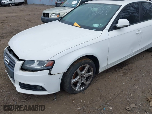 2009 Audi A4 2.0T Prem with VIN WAULF78K69N038646, listed as a IAAI auction lot 42095493 with 96,041 mi miles. Bid and sale history available at carsss.com. Image 6.